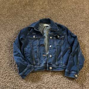 Girls Old Navy Youth Large Crop Denim Jean Jacket